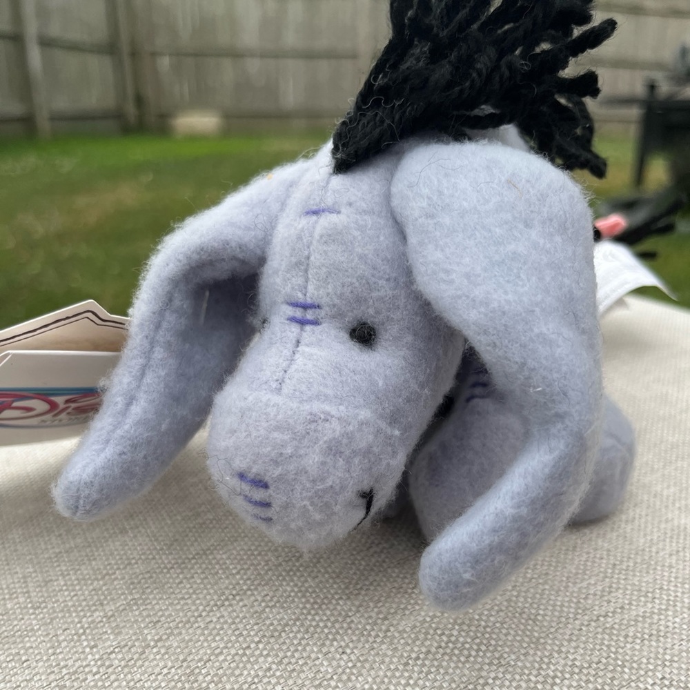 SOLD Vintage 90s Disney Eeyore Collectible Plush New With Tags